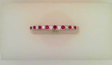 14K WG DIAMOND AND RUBY RING 1