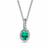 COLORE SS CR EME PENDANT