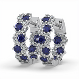 14K WG SAPH/DIA I/O HOOPS D=.7