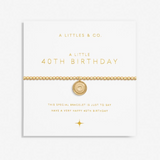 A LITTLE 40TH BIRTHDAY - GOLD