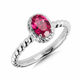 COLORE SS CR RUBY RING