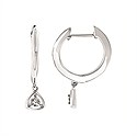 S-C SS EARRING CTW: 0.01
