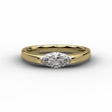 14KYG LAB GROWN DIA RING 1.02C