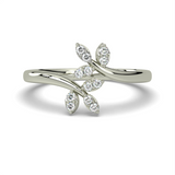 14KWG DIA FASHION RING .13CTW