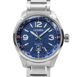 MEN ECO WR100 SS BRAC BLUE