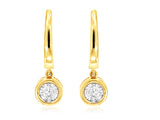 DIAMOND EARRING, .25CT, 14KYG