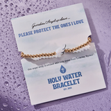 HOLY WATER ANGEL WING BRACELET
