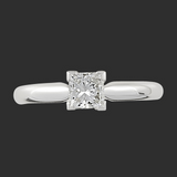 .33CT PRINCESS CUT SOLITAIRE