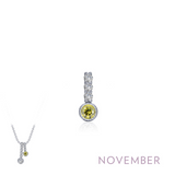 PD SIMULATED DIAMOND/ YELLOW T