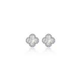 .4 CTW HALO STUD EARRINGS
