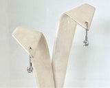 .50CTTW LEVER BACK DIA EARRING