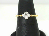 LR DIA 1/5CT Y/G
