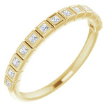 Bezel-Set Anniversary Band