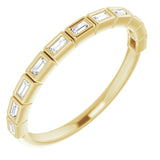 Bezel-Set Anniversary Band