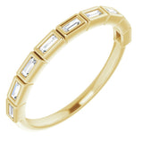 Bezel-Set Anniversary Band
