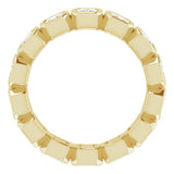 Bezel-Set Eternity Band