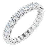 Platinum 1 1/2 CTW Diamond Eternity Band