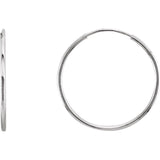 Endless Huggie Hoop Earrings