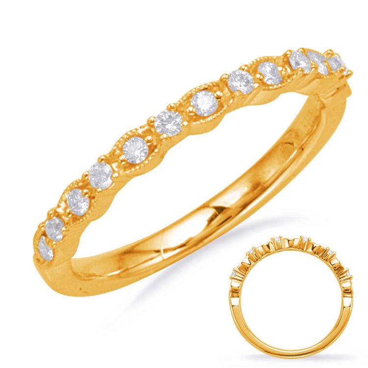 14 Kt Yellow Gold Stackables Bands