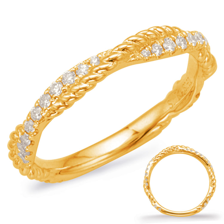 14 Kt Yellow Gold Braided Bands