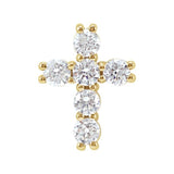 14K Yellow 1/4 CTW Lab-Grown Diamond Pendant